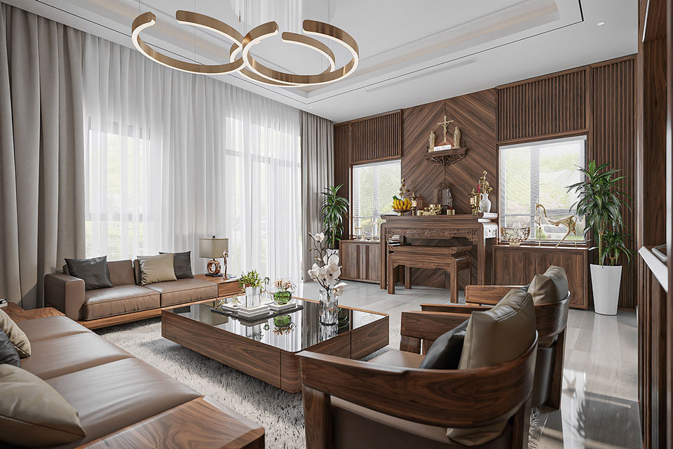 Cần đặt bàn thờ ở hướng và vị trí hợp phong thuỷ