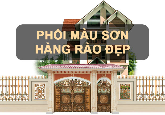 phoi mau son hang rao dep