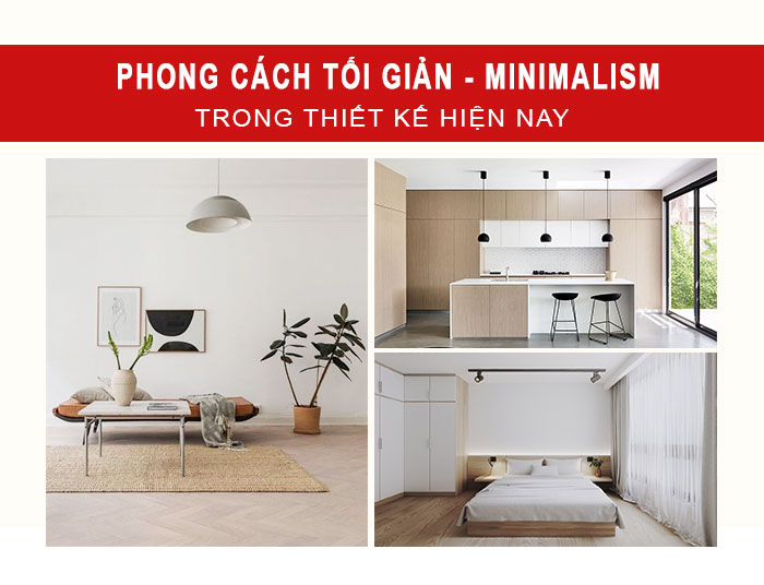 phong cach toi gian trong thiet ke hien nay