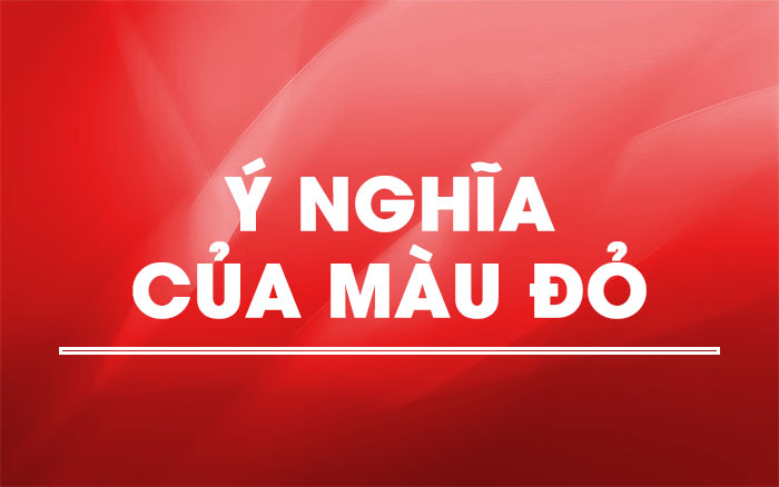 y nghia mau do la gi