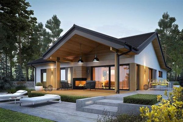 Biệt thự nhà cấp 4 mini