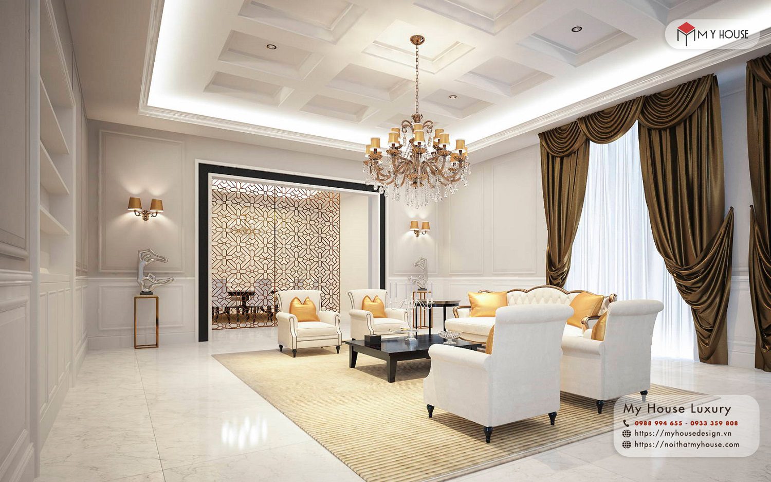 Báo giá thi công nội thất biệt thự