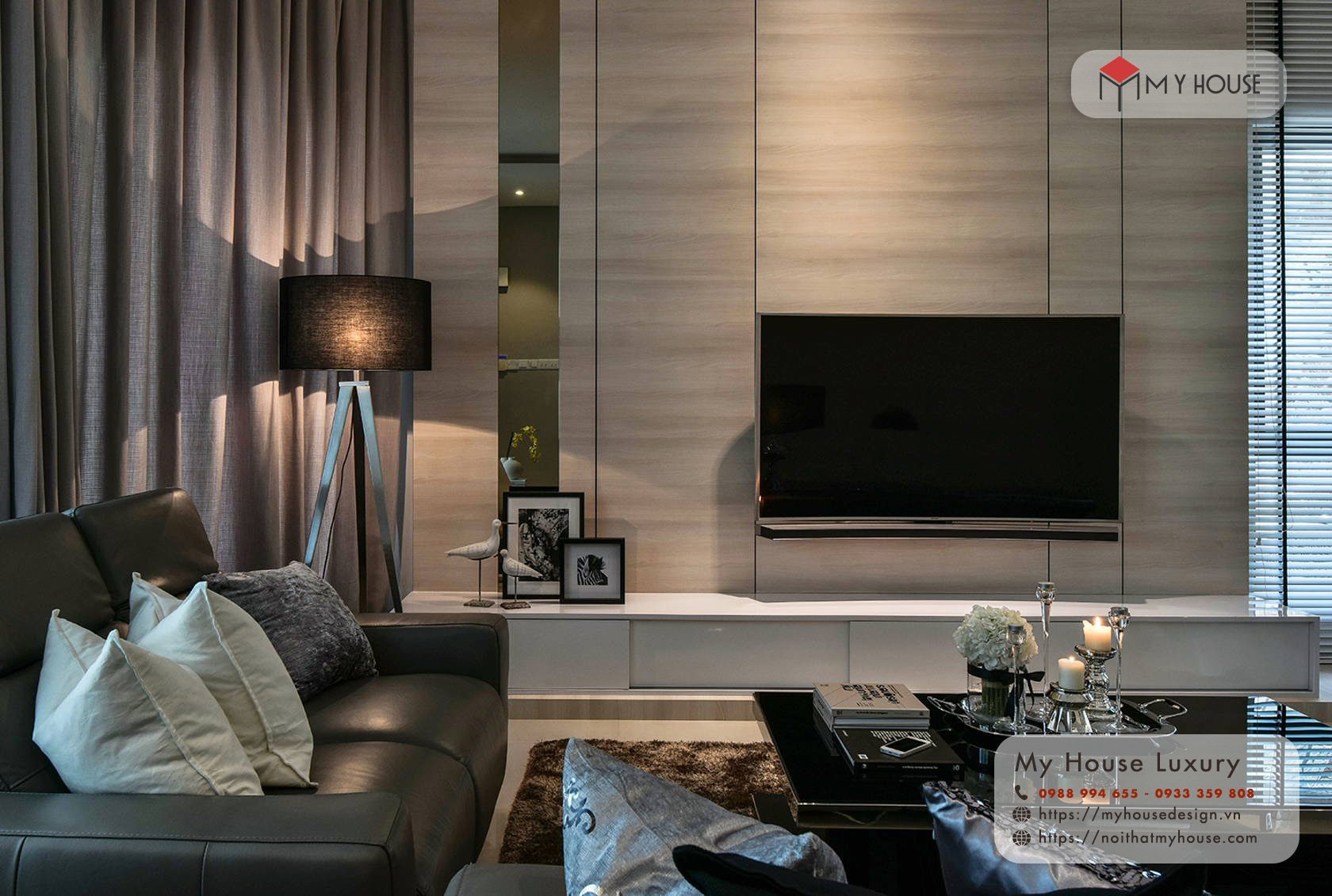 thiết kế nội thất chung cư 1 phòng ngủ