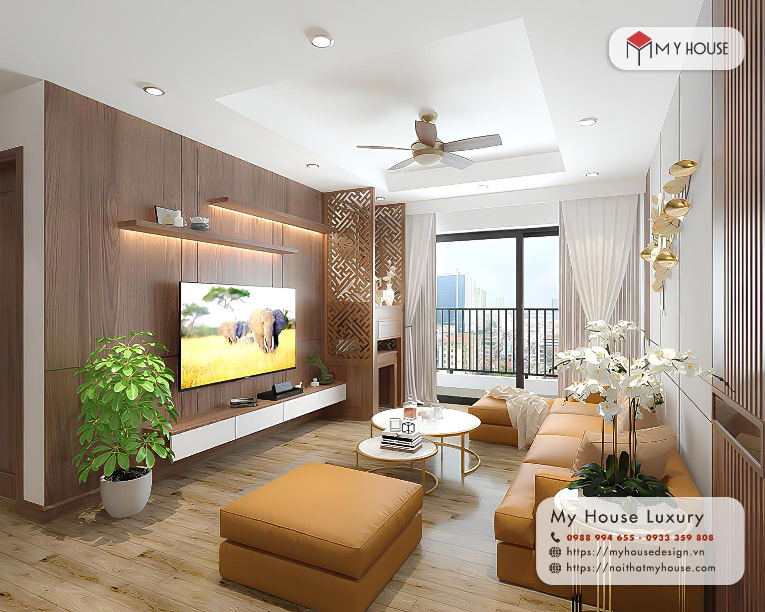 thiết kế nội thất chung cư theo phong thủy