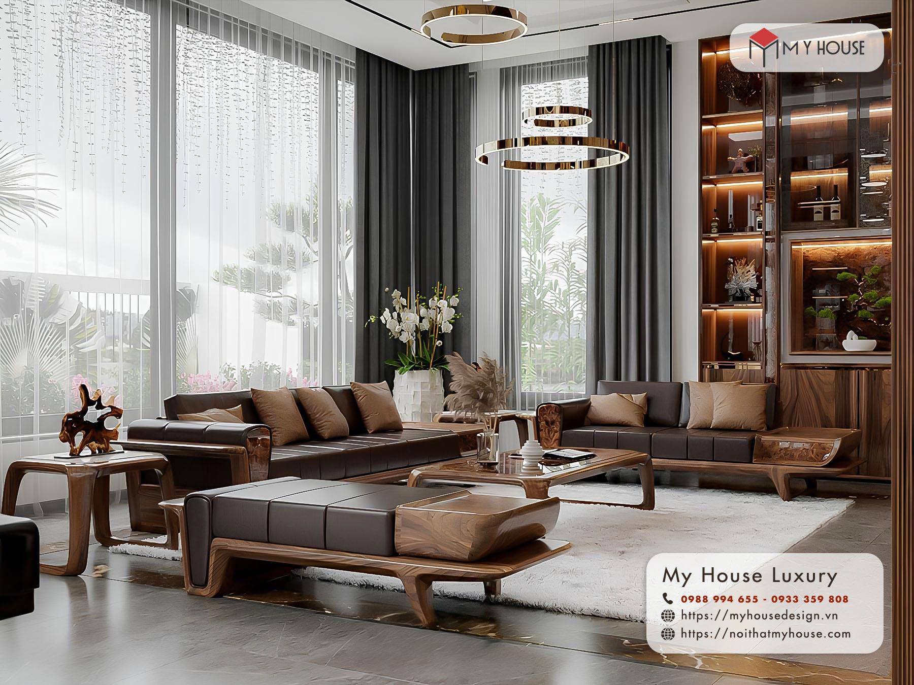 thiết kế nội thất luxury