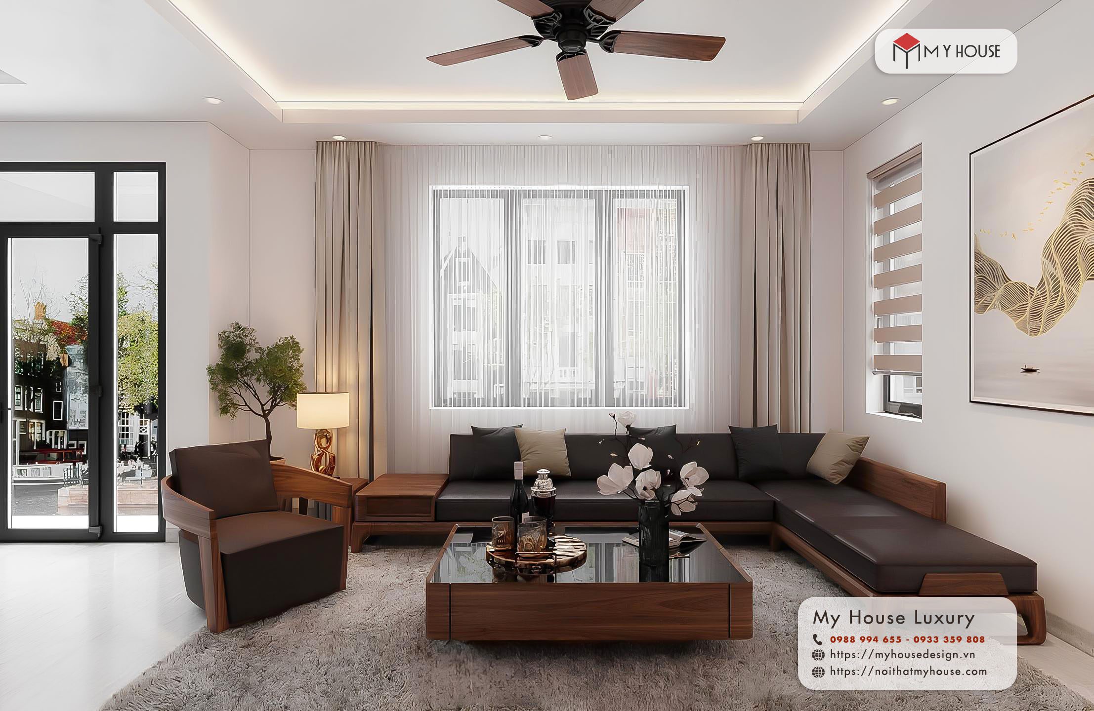 thiết kế nội thất nhà ống