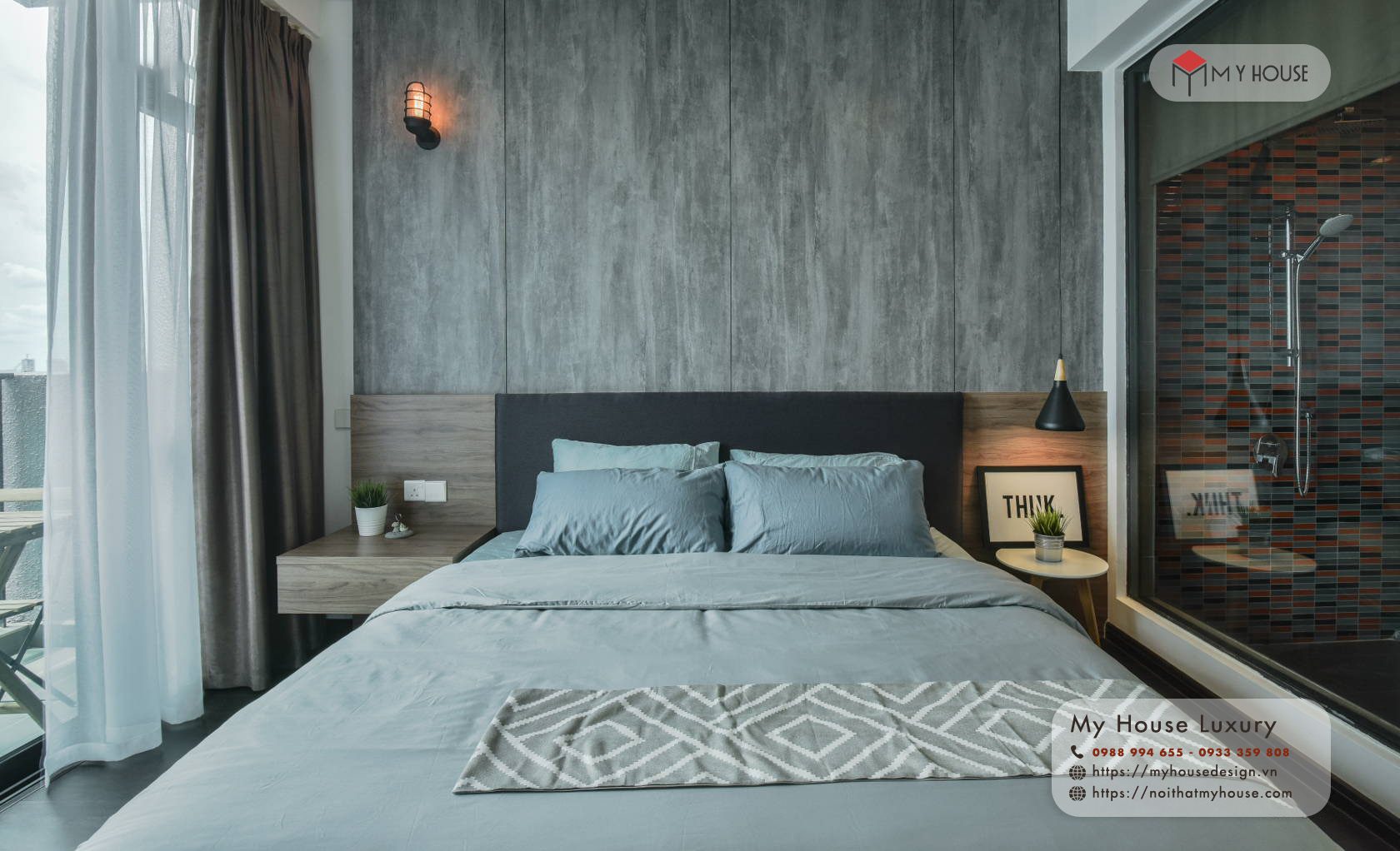 thiết kế nội thất phòng ngủ chung cư