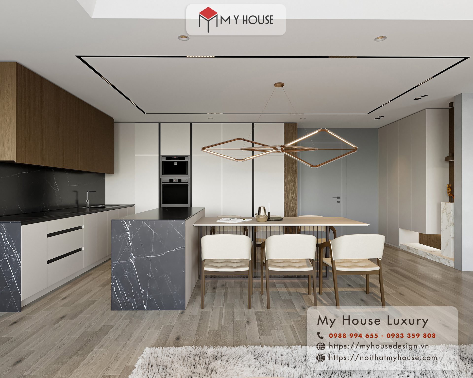 thiết kế nội thất chung cư 150m2