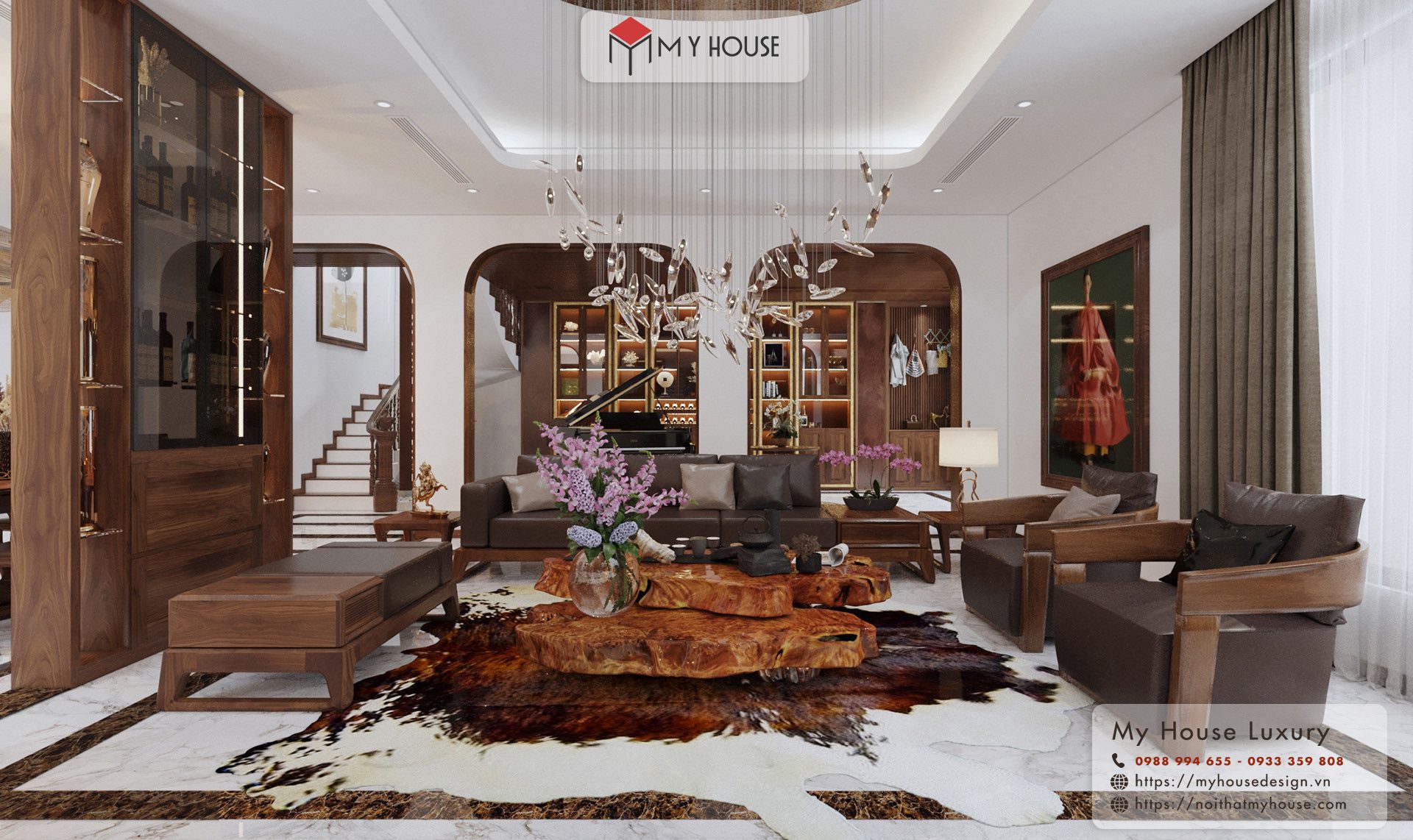 Giá sofa gỗ óc chó