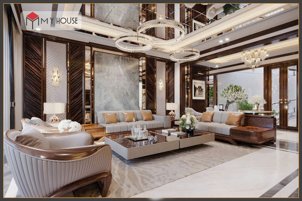 Thiết kế nội thất biệt thự Cityland Luxury Villas Mễ Trì 1