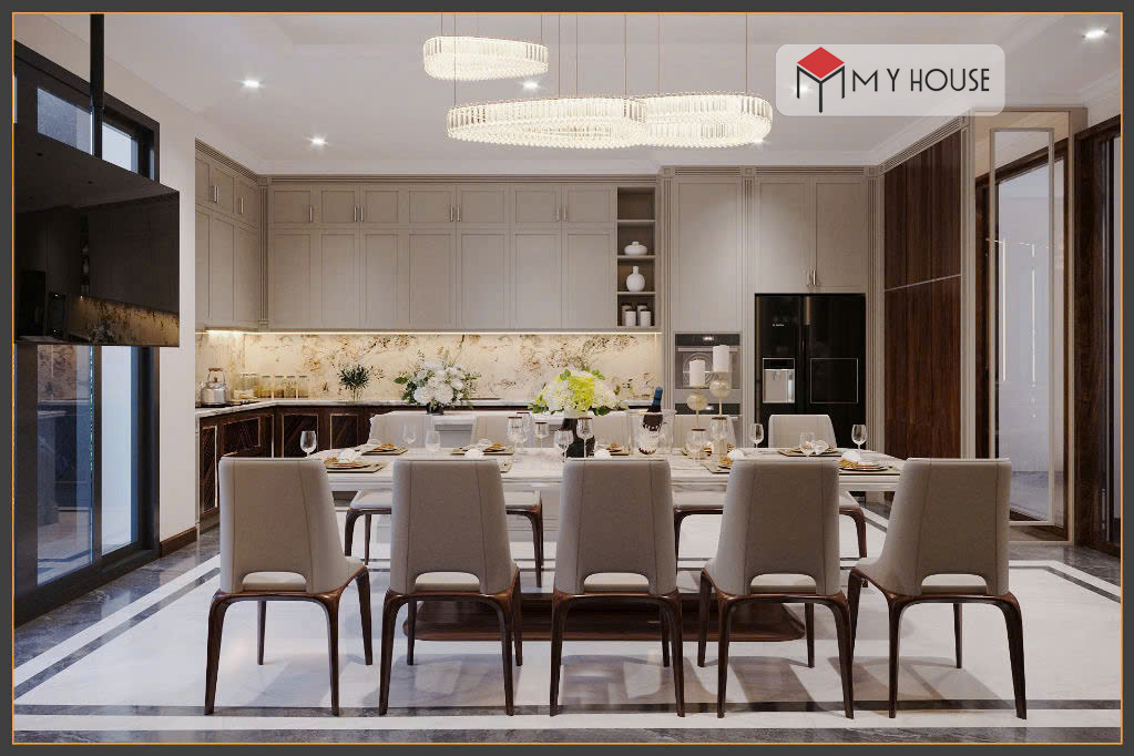 Thiết kế nội thất biệt thự Cityland Luxury Villas Mễ Trì 2