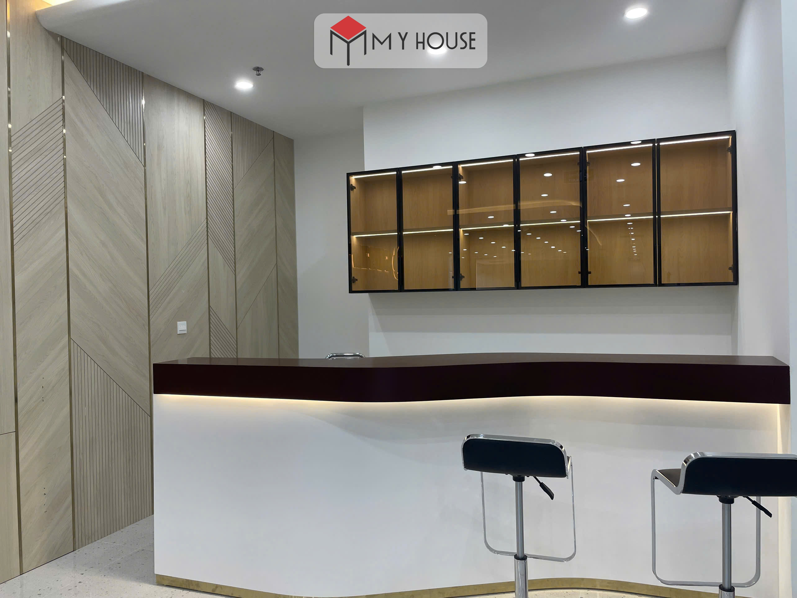 Thiết kế thi công nội thất văn phòng Sunair tại số 3 Lương Yên 13