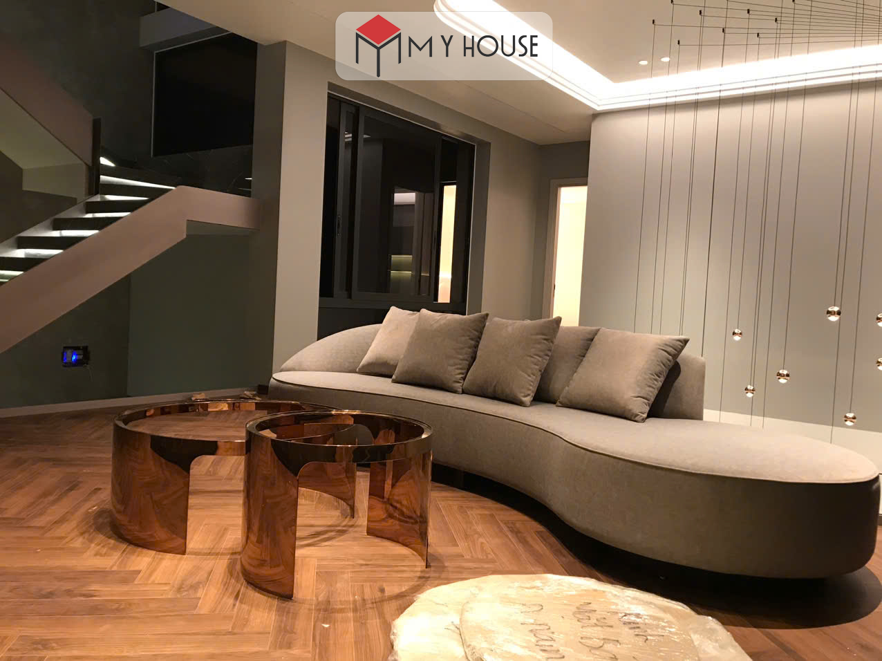 Nhật ký thi công nội thất biệt thự nhà Anh Nam tại Bắc Ninh 12