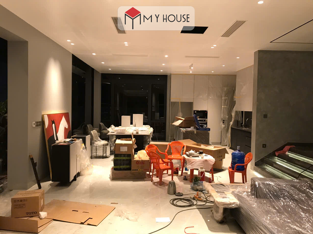 Nhật ký thi công nội thất biệt thự nhà Anh Nam tại Bắc Ninh 3