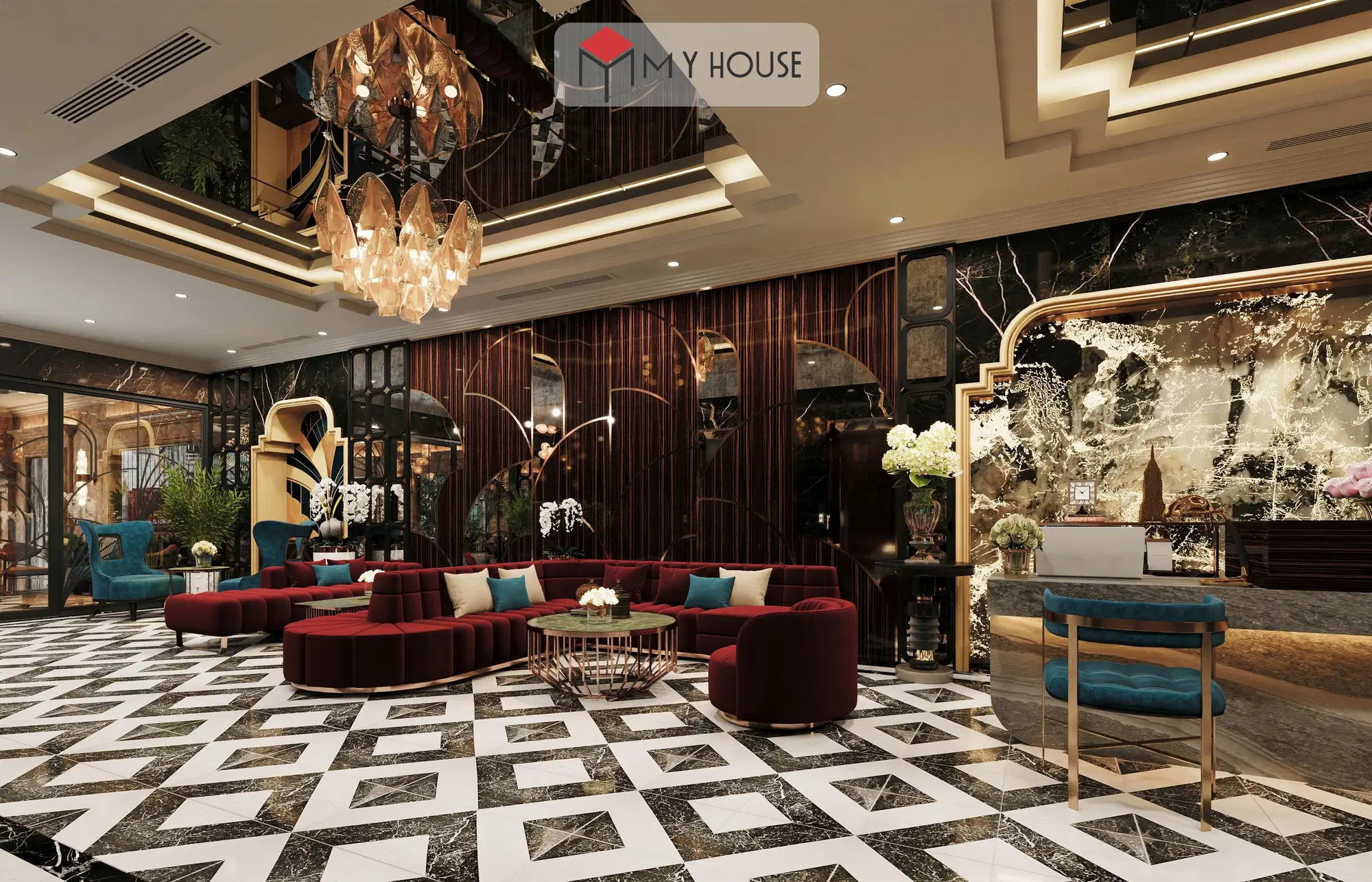 Thiết kế nội thất khách sạn tại Hải Phòng 1