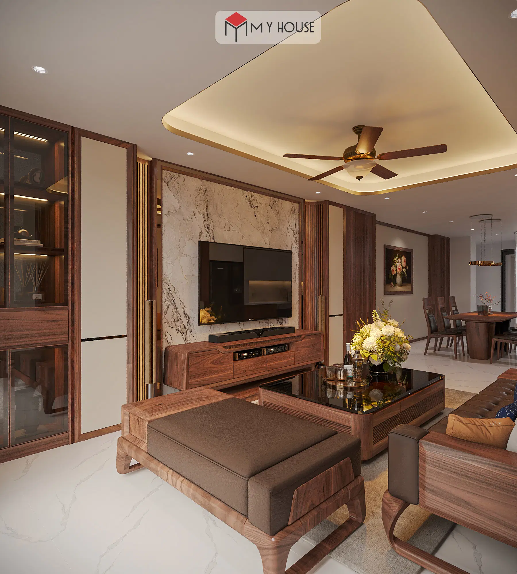 Thi công nội thất nhà phố tại Hà Nội 3