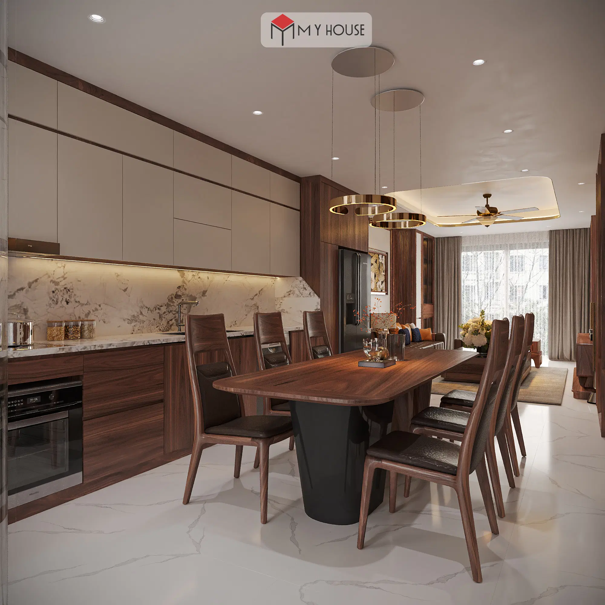 Thi công nội thất nhà phố tại Hà Nội 5