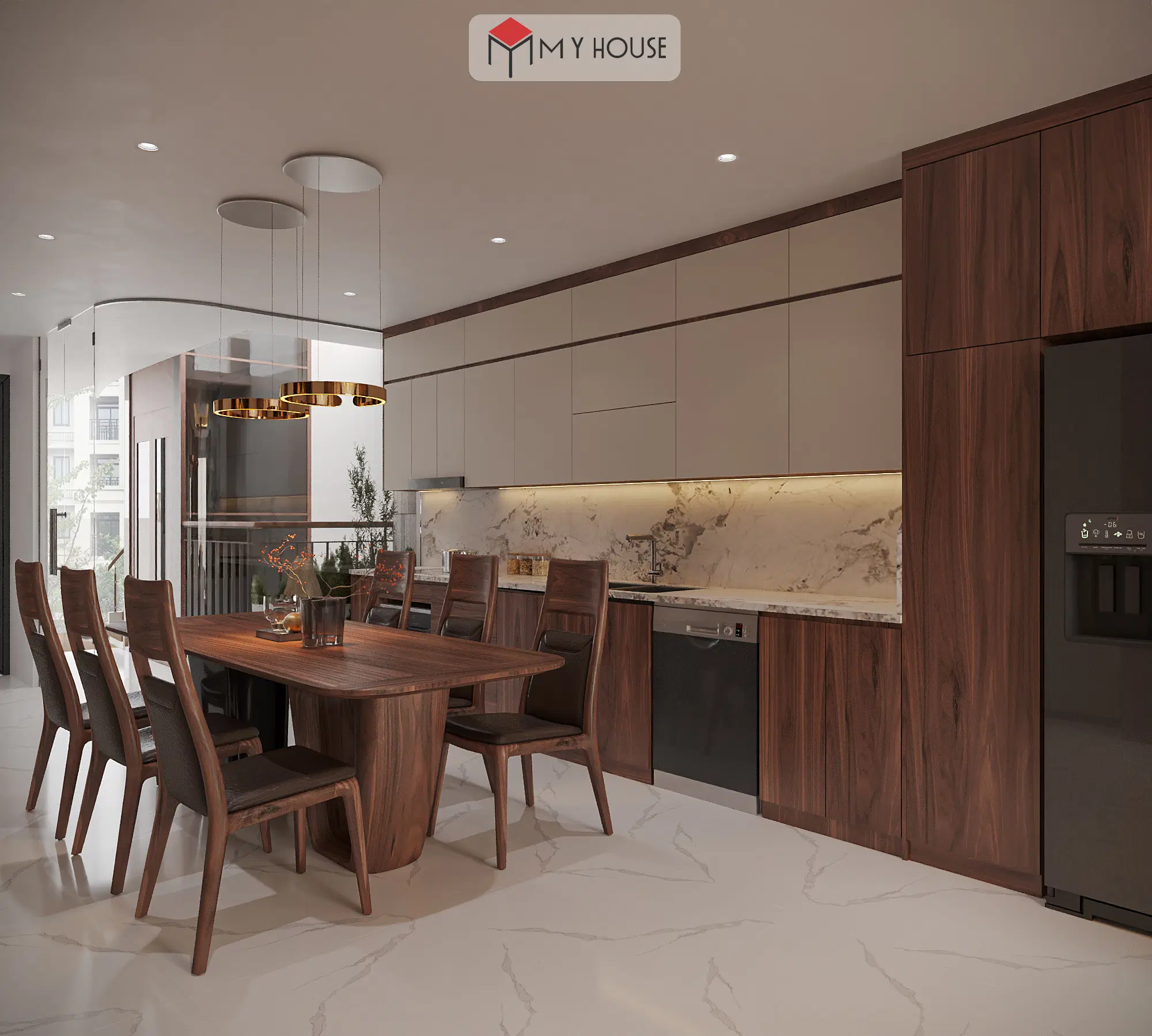 Thi công nội thất nhà phố tại Hà Nội 7